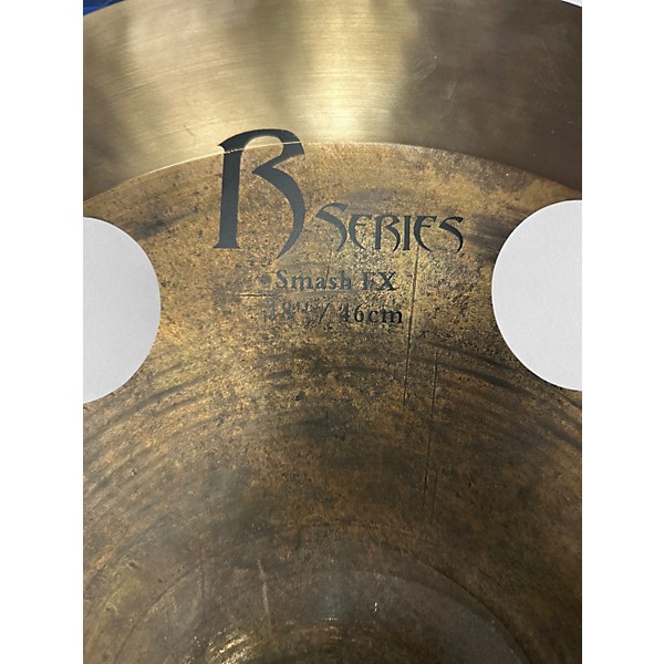 Used Kasza 18in R SERIES SMASH FX Cymbal