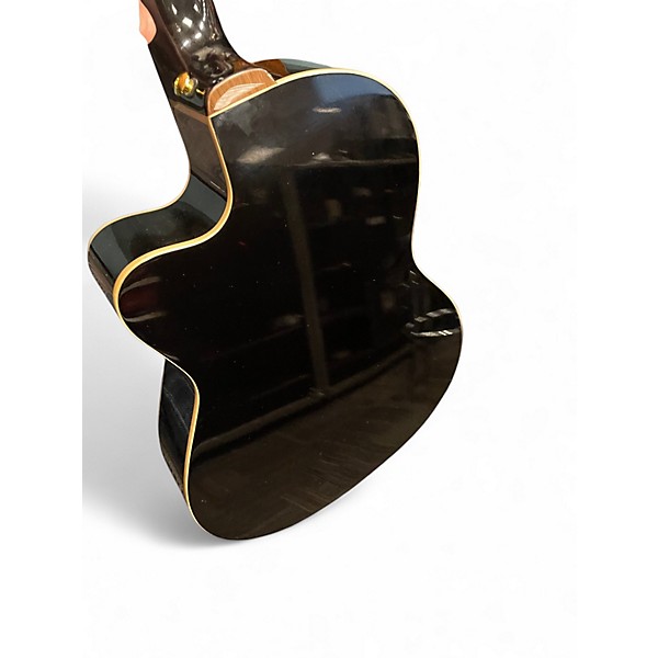 Used Ortega feel series classical Black Classical Acoustic Electric Guitar