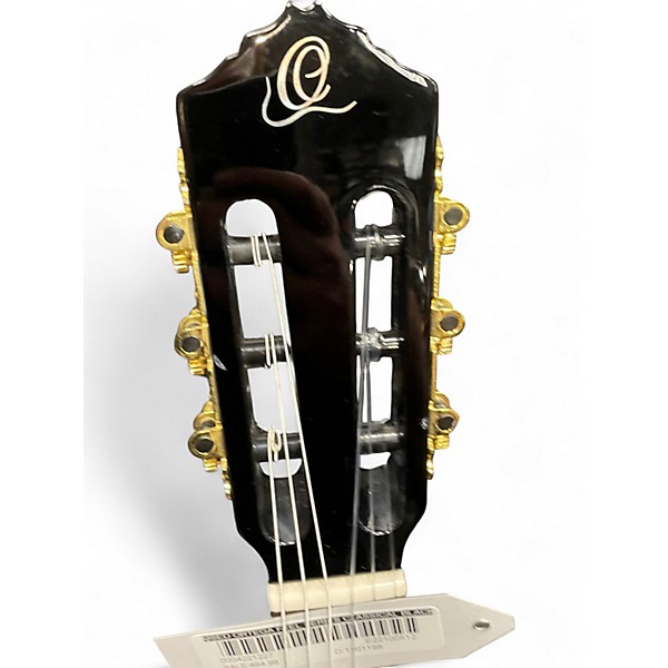 Used Ortega feel series classical Black Classical Acoustic Electric Guitar