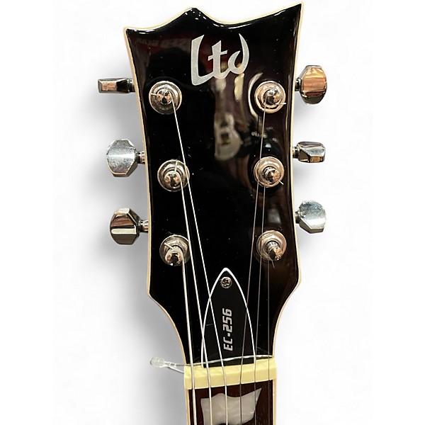 Used ESP LTD EC256FM Trans Purple Solid Body Electric Guitar