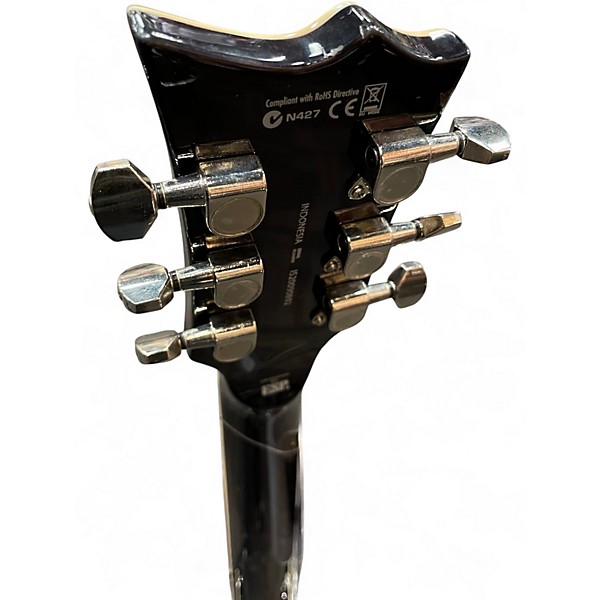 Used ESP LTD EC256FM Trans Purple Solid Body Electric Guitar