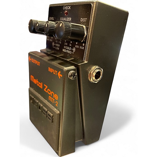 Used BOSS MT2 Metal Zone Distortion Effect Pedal