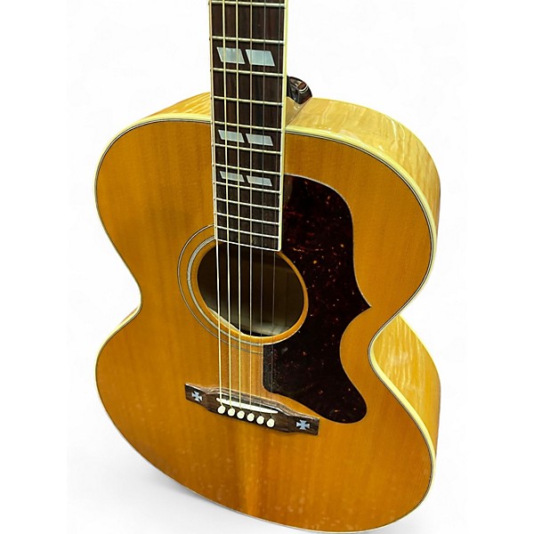 Vintage 1995 Gibson J-185 1951 CENTURIAN Natural Acoustic Guitar