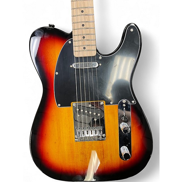 Used Squier Affinity Telecaster 3 Color Sunburst Solid Body Electric Guitar