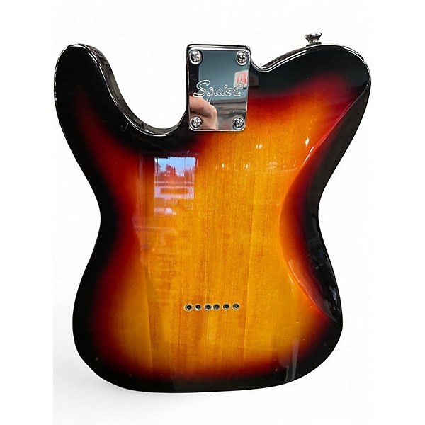 Used Squier Affinity Telecaster 3 Color Sunburst Solid Body Electric Guitar