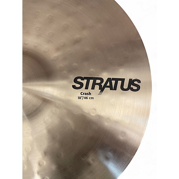 Used SABIAN 18in Stratus Crash Cymbal