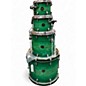 Used Mapex 4 Piece Armory Emerald Green Drum Kit thumbnail