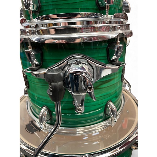 Used Mapex 4 Piece Armory Emerald Green Drum Kit