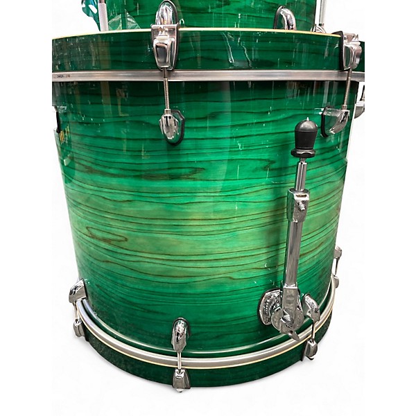 Used Mapex 4 Piece Armory Emerald Green Drum Kit