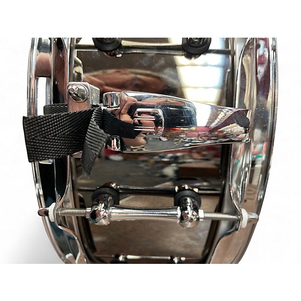 Used Mapex 14in Tomahawk Snare Black Chrome Drum