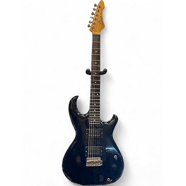 Used Aria Pro II RS Straycat Black Solid Body Electric Guitar