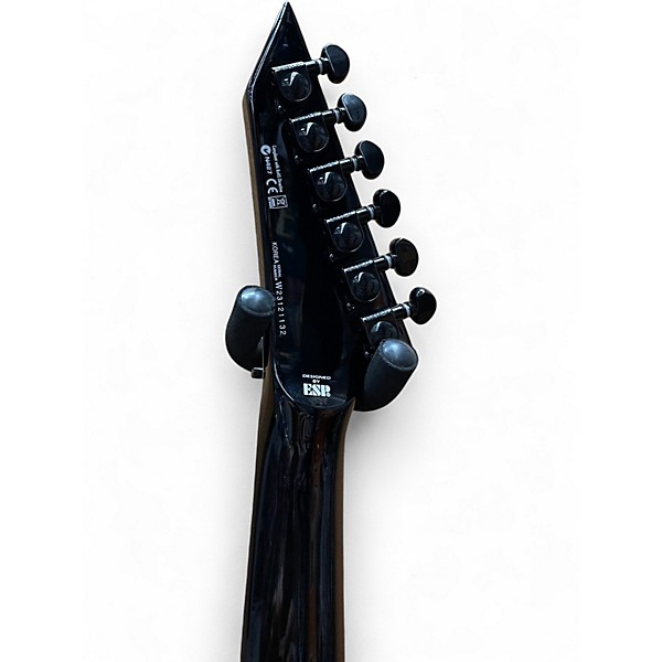 Used ESP LTD JH600 Jeff Hanneman Signature Black Solid Body Electric Guitar