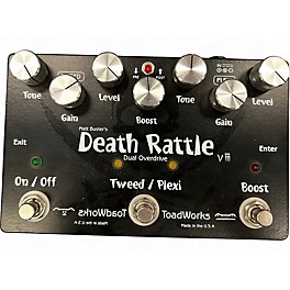 Used Toadworks DEATH RATTLE VIII Effect Pedal