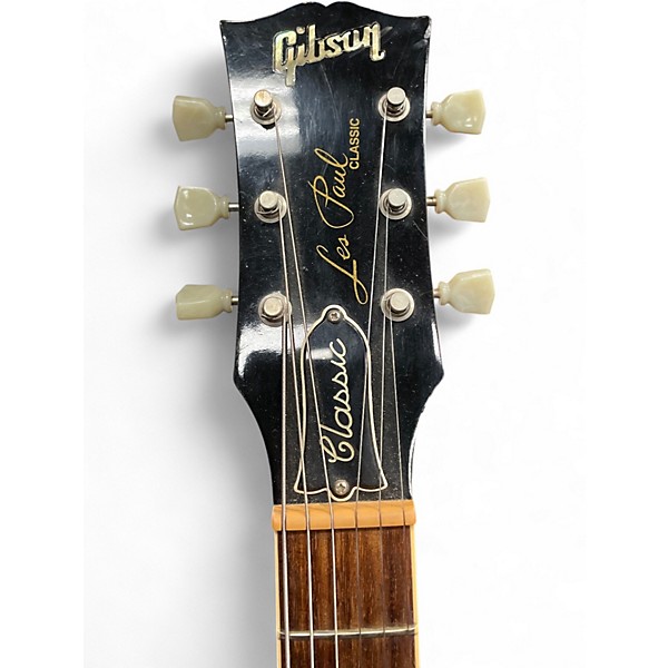 Used 1996 Gibson Les Paul Classic Cherry Sunburst Solid Body Electric Guitar