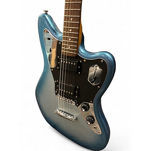 Used Squier CONTEMPORARY JAGUAR Blue Sunburst Solid Body Electric Guitar