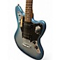 Used Squier CONTEMPORARY JAGUAR Blue Sunburst Solid Body Electric Guitar