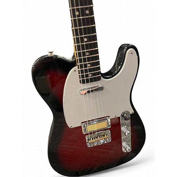 Used Fender GOLD FOIL TELECASTER Candy Red Burst Solid Body Electric Guitar