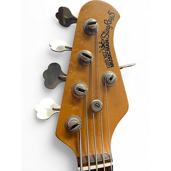 Used 2000 Ernie Ball Music Man StingRay 5 Special H Baltic Blue Electric Bass Guitar