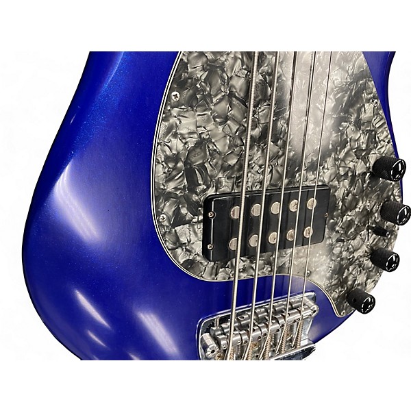 Used 2000 Ernie Ball Music Man StingRay 5 Special H Baltic Blue Electric Bass Guitar