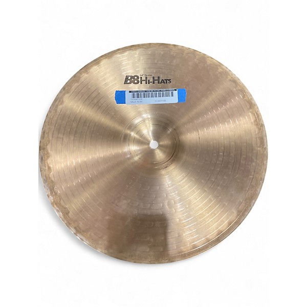 Used SABIAN 14in B8 HI HAT PAIR Cymbal