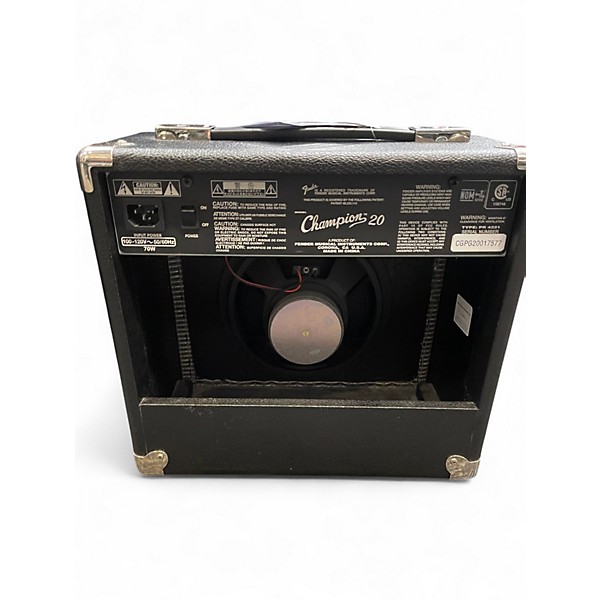 Used Fender Champion 20 Guitar Combo Amp