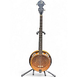 Used Luna Celtic 5 String Banjo 2 Tone Sunburst Banjo