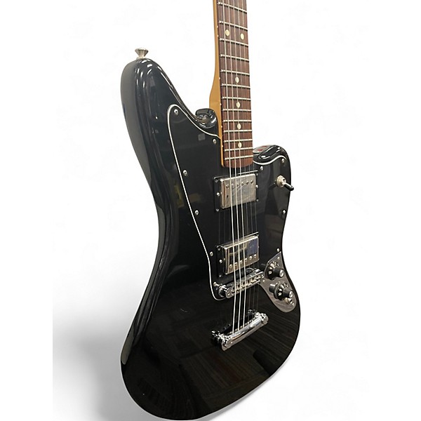 Used Fender Jaguar Black Solid Body Electric Guitar