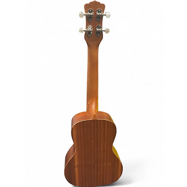 Used Luna Concert Tattoo Natural Ukulele