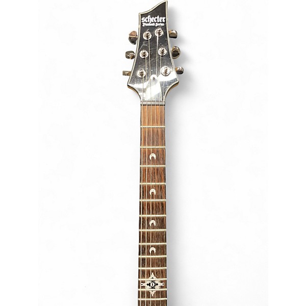 Used Schecter Guitar Research Hellraiser Deluxe Black Cherry Solid Body Electric Guitar