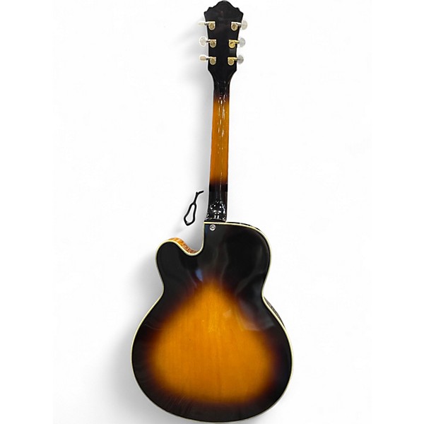 Used Ibanez AF120 Sunburst Hollow Body Electric Guitar