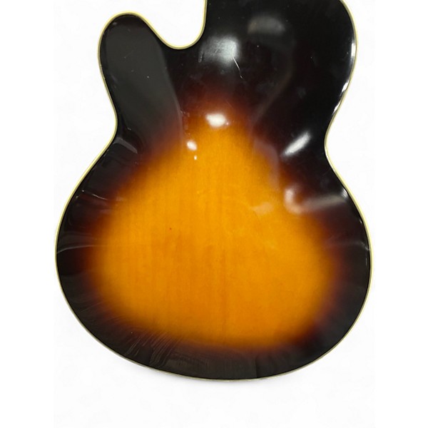 Used Ibanez AF120 Sunburst Hollow Body Electric Guitar