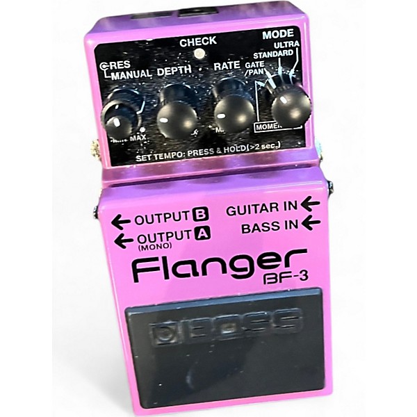 Used BOSS BF3 Flanger Effect Pedal