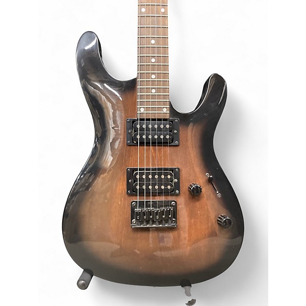 Used Ibanez Gio Trans Brown Solid Body Electric Guitar