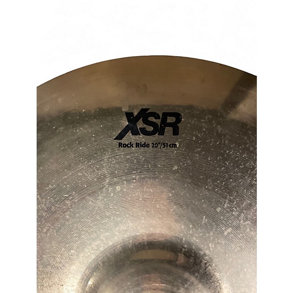 Used SABIAN 20in XSR ROCK RIDE Cymbal