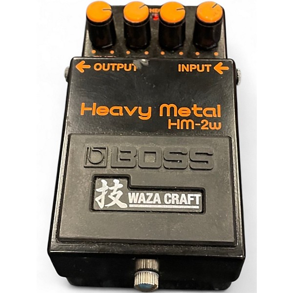 Used BOSS HM2W Heavy Metal Effect Pedal