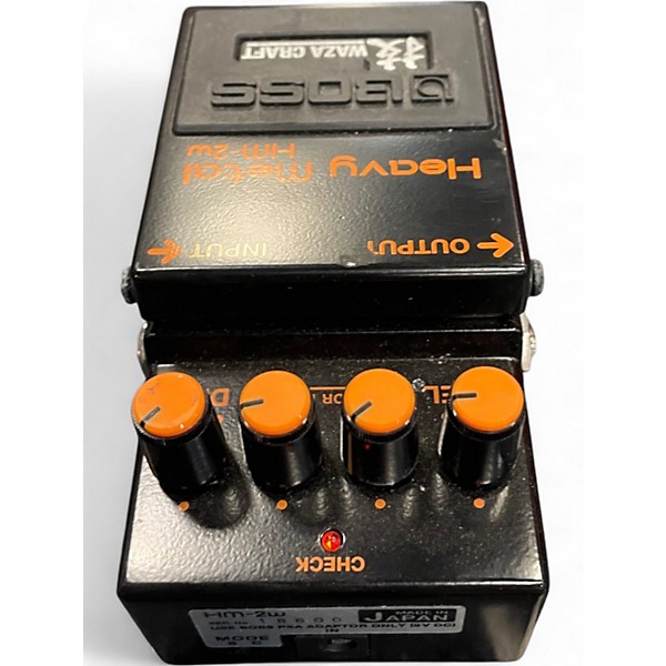 Used BOSS HM2W Heavy Metal Effect Pedal