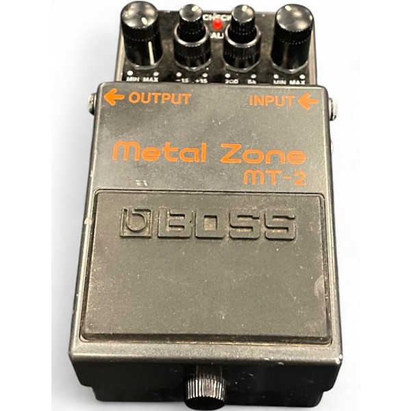 Used BOSS MT2 Metal Zone Distortion Effect Pedal