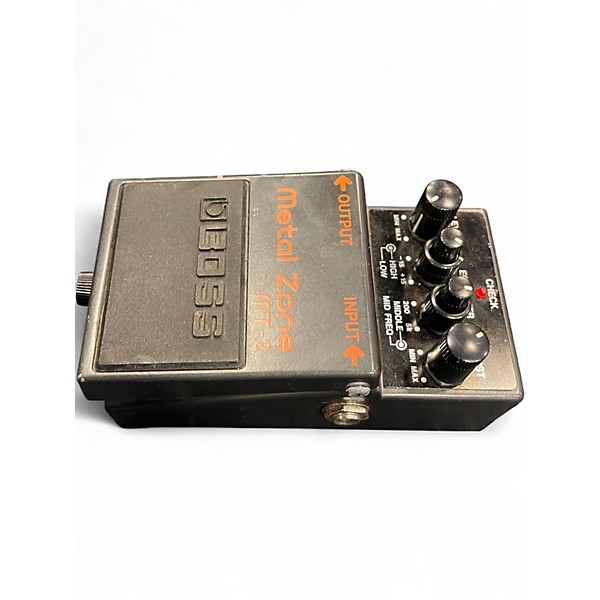 Used BOSS MT2 Metal Zone Distortion Effect Pedal