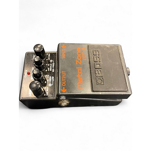 Used BOSS MT2 Metal Zone Distortion Effect Pedal