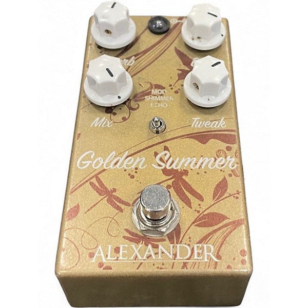 Used Alexander Golden Summer Effect Pedal