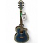 Used Ibanez aewc32fm indigo sunset fade Acoustic Electric Guitar thumbnail