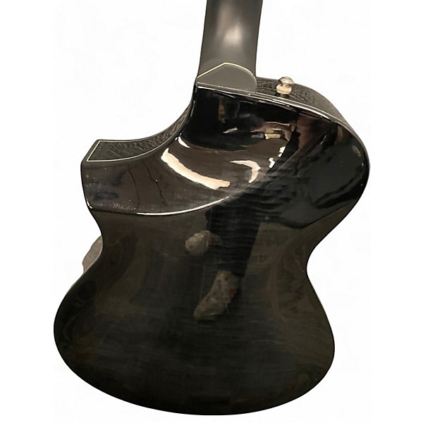 Used Ibanez AEWC400TKS TRANS BLACK Acoustic Electric Guitar