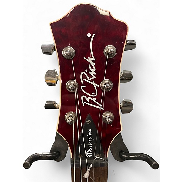 Used B.C. Rich Masterpiece Bich DRAGON BLOOD Solid Body Electric Guitar