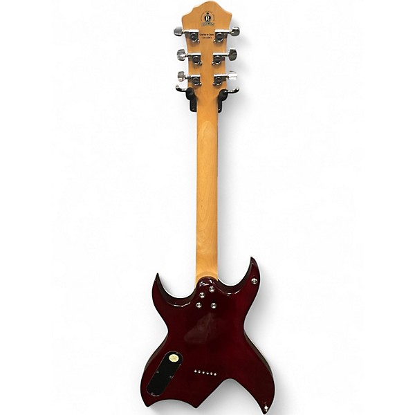 Used B.C. Rich Masterpiece Bich DRAGON BLOOD Solid Body Electric Guitar