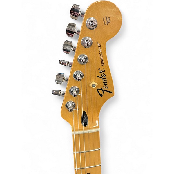 Used Fender Limited Edition Standard Strat Surf Green Solid Body Electric Guitar