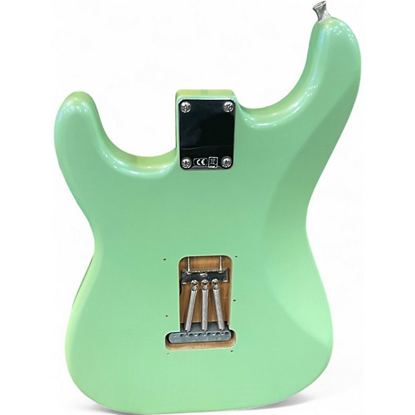 Used Fender Limited Edition Standard Strat Surf Green Solid Body Electric Guitar