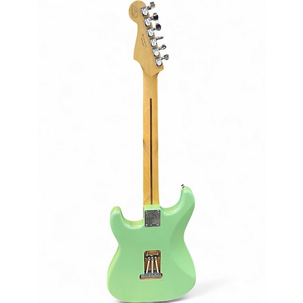 Used Fender Limited Edition Standard Strat Surf Green Solid Body Electric Guitar