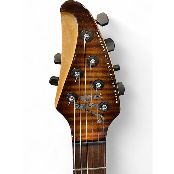 Used Brian Moore Guitars C90 FLAME BURST Solid Body Electric Guitar