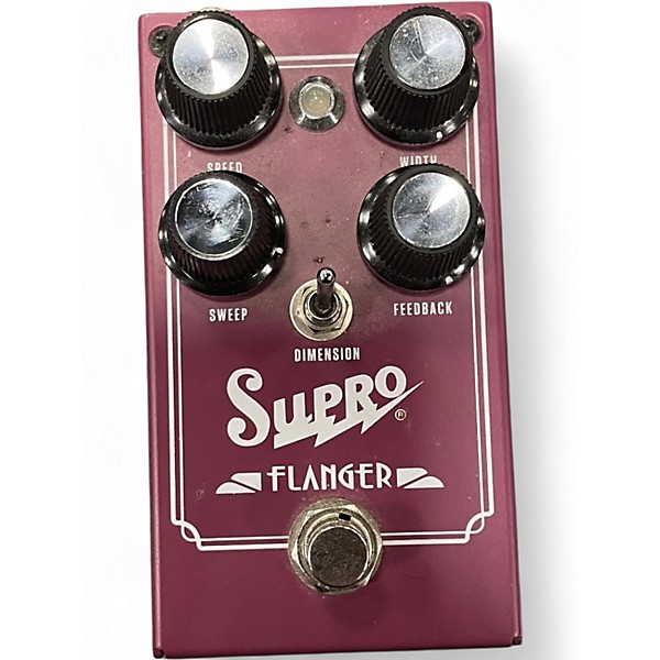 Used Supro FLANGER Effect Pedal