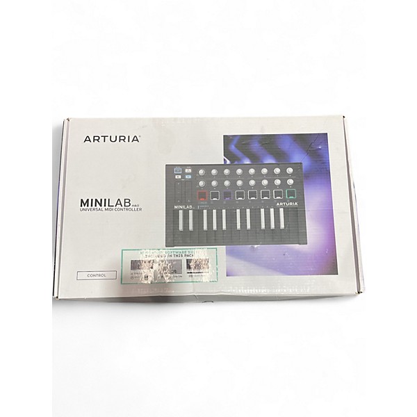 Used Arturia Minilab MKII MIDI Controller